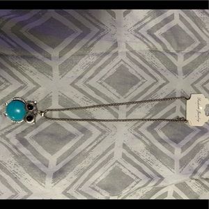 Turquoise Owl Necklace